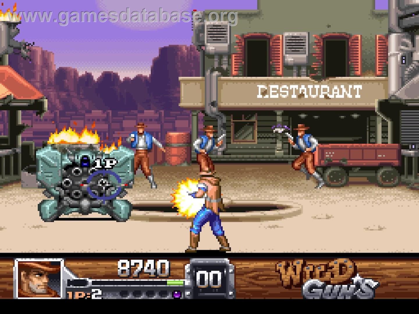 Wild Guns - Arcade - Artwork - In Game