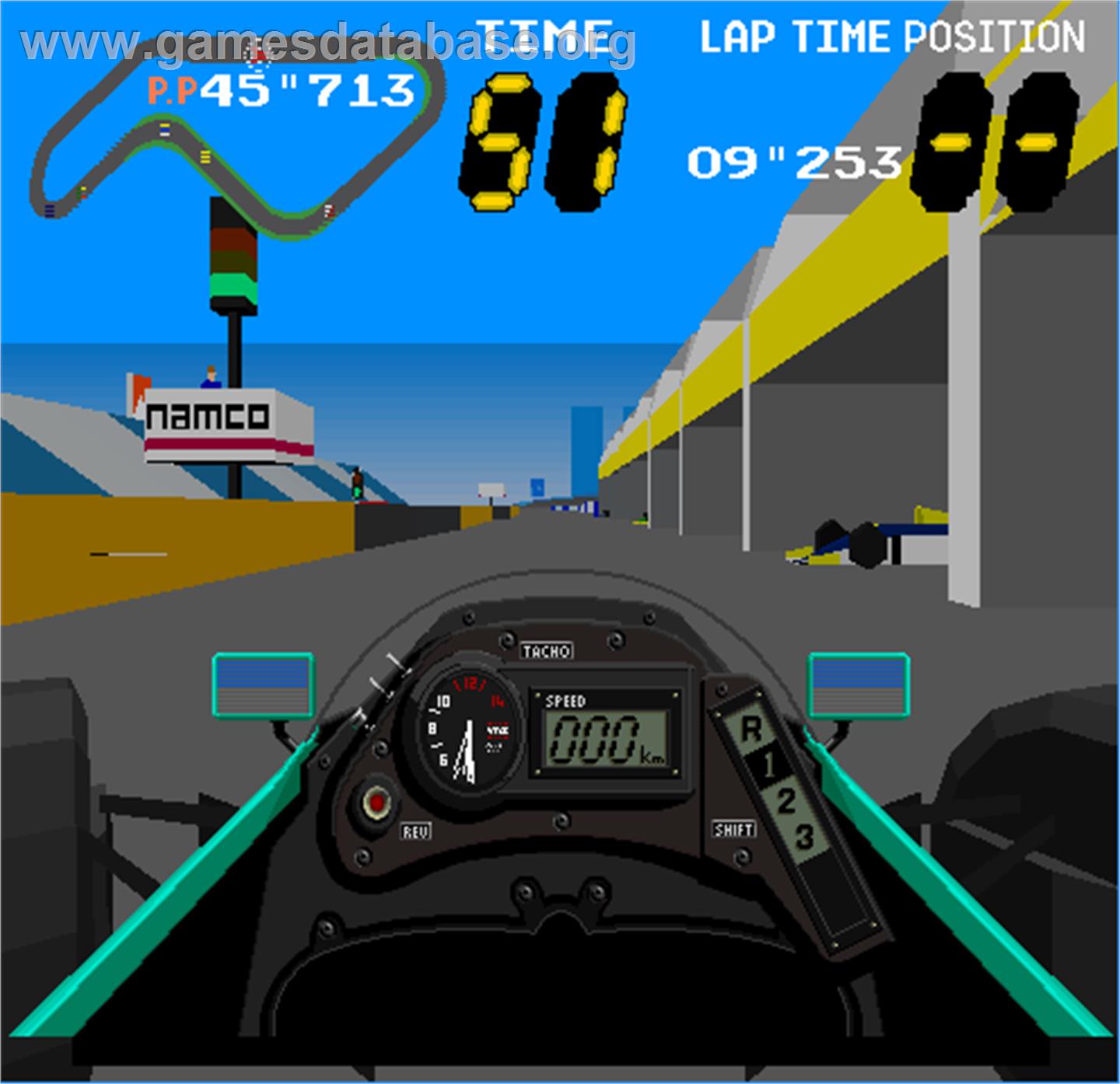 Winning Run Suzuka Grand Prix - Arcade - Artwork - In Game