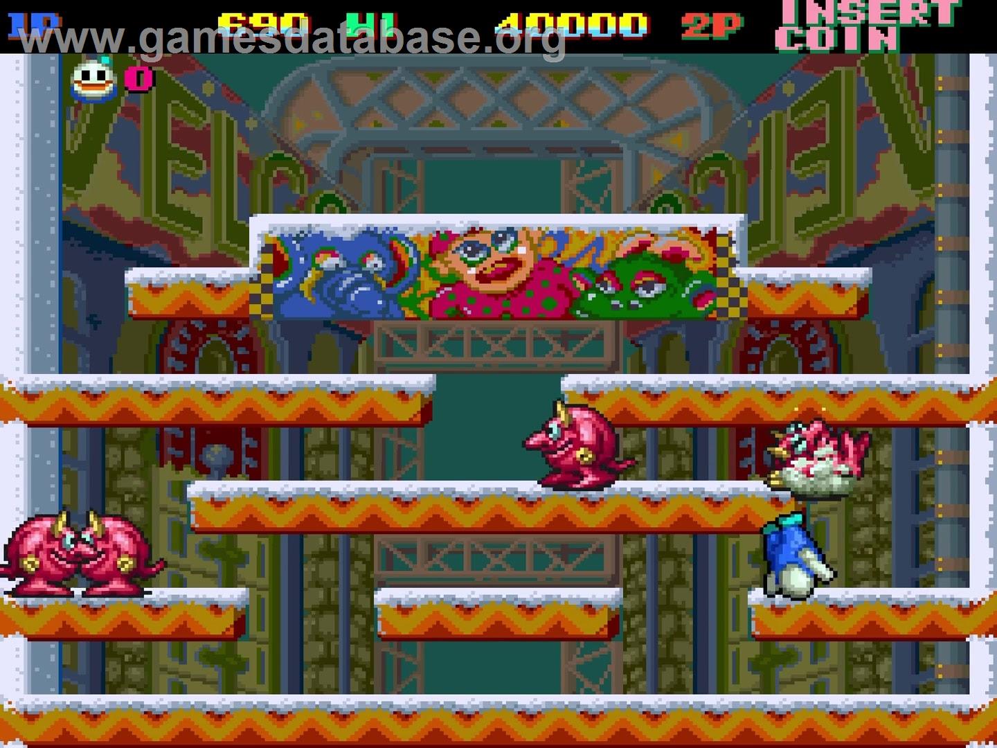 Winter Bobble, The - Arcade - Artwork - In Game