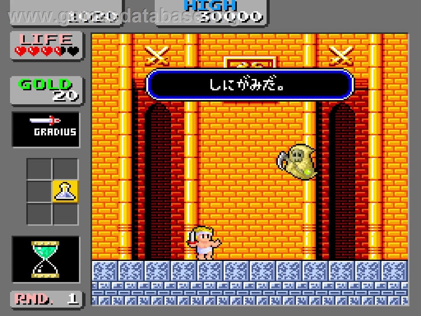 Wonder Boy: Monster Land - Arcade - Artwork - In Game