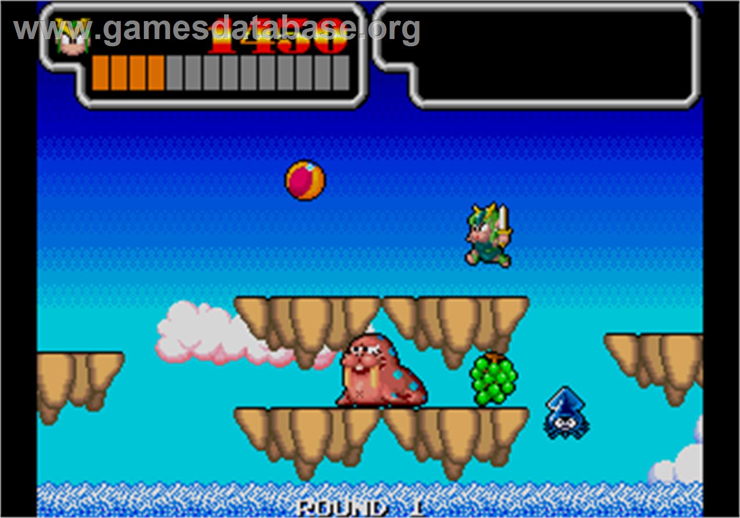 Wonder Boy III - Monster Lair - Arcade - Artwork - In Game