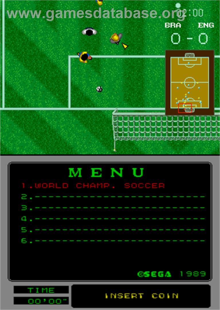 World Championship Soccer - Arcade - Artwork - In Game