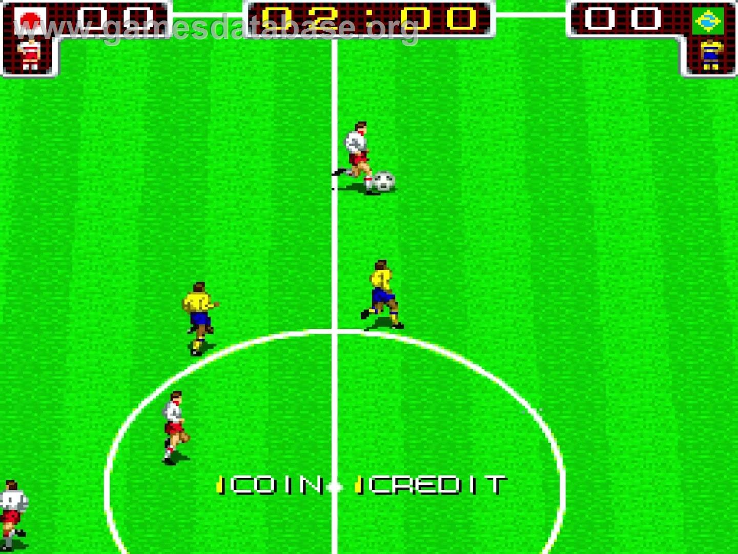 World Cup '90 - Arcade - Artwork - In Game