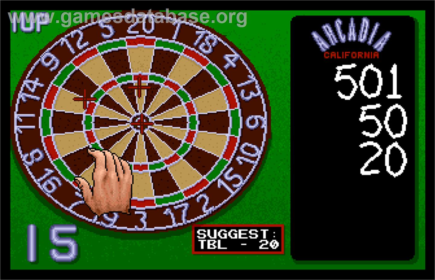 World Darts - Arcade - Artwork - In Game