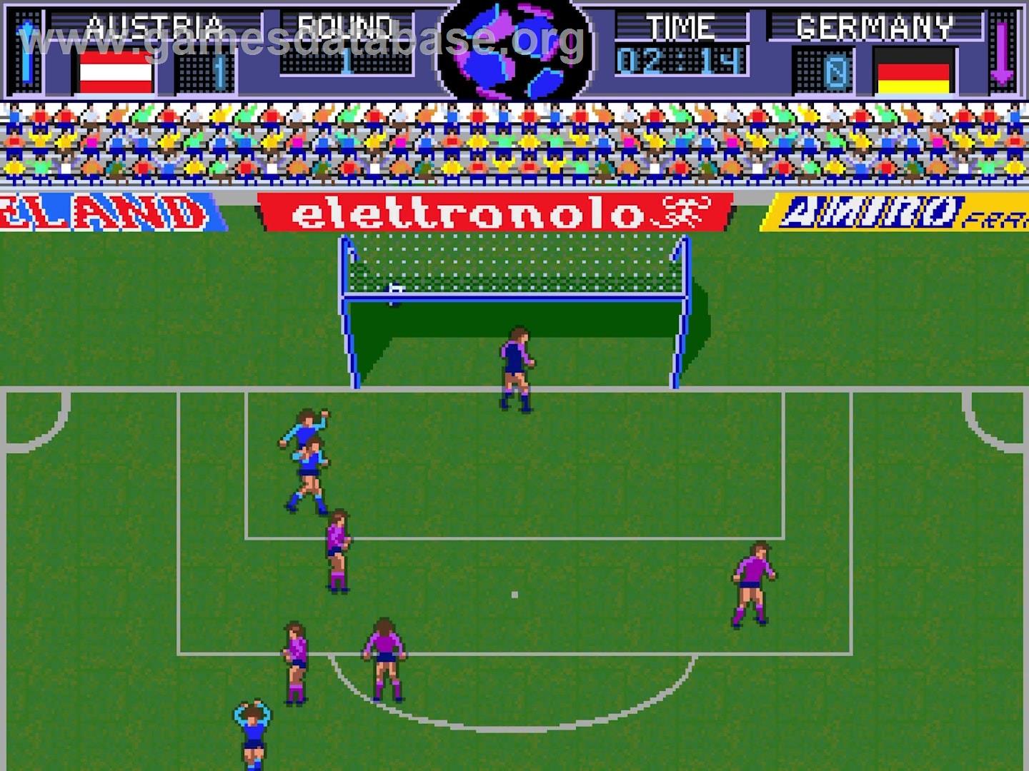 World Soccer Finals - Arcade - Artwork - In Game