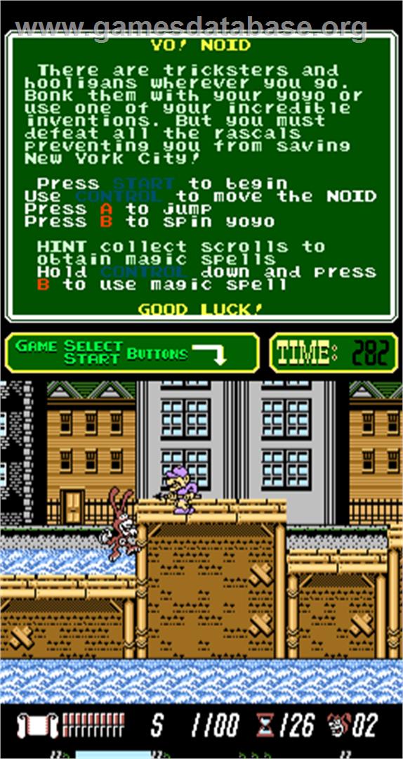 Yo! Noid - Arcade - Artwork - In Game