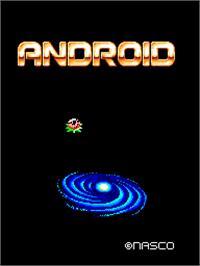 Title screen of Android on the Arcade.