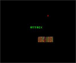Title screen of Attack on the Arcade.