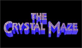 Title screen of Crystal Maze, The on the Arcade.