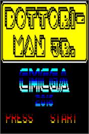 Title screen of Dottori-Man Jr. on the Arcade.