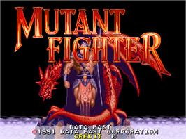 Title screen of Heroes on the Arcade.