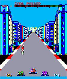 Title screen of Indianapolis on the Arcade.