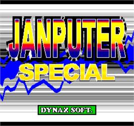 Title screen of Janputer Special on the Arcade.