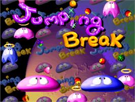 Title screen of Jumping Break on the Arcade.