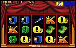 Title screen of Keep Your Hat On on the Arcade.