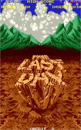 Title screen of Last Day, The on the Arcade.