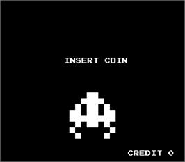 Title screen of Mini Vaders on the Arcade.