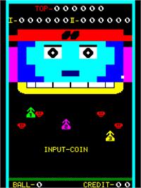 Title screen of Monkey Magic on the Arcade.