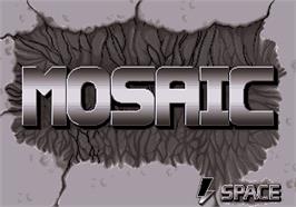 Title screen of Mosaic on the Arcade.