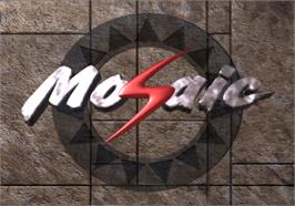 Title screen of Mosaic on the Arcade.