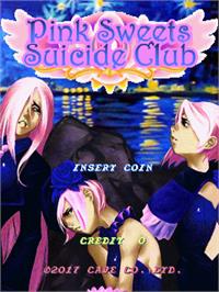 Title screen of Pink Sweets: Suicide Club on the Arcade.