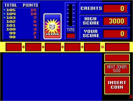 Title screen of Quick Jack on the Arcade.