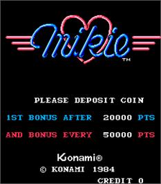 Title screen of Shin-ip Sawon - Seok Dol-i on the Arcade.