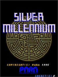 Title screen of Silver Millennium on the Arcade.