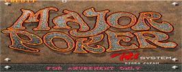 Title screen of Super Yutnori on the Arcade.