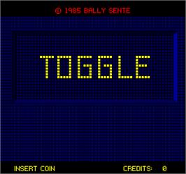 Title screen of Toggle on the Arcade.