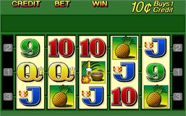 Title screen of Top Banana on the Arcade.