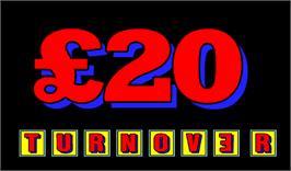 Title screen of Turnover on the Arcade.