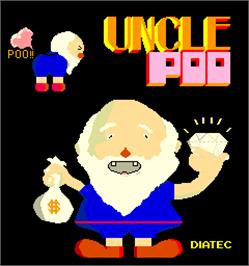Title screen of Uncle Poo on the Arcade.