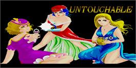 Title screen of Untouchable on the Arcade.