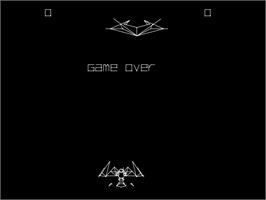 Title screen of War of the Worlds on the Arcade.