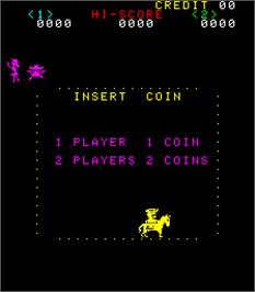 Title screen of Western Gun Part II on the Arcade.