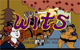 Title screen of Wit's on the Arcade.