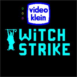 Title screen of Witch Strike on the Arcade.