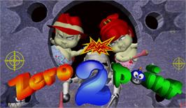 Title screen of Zero Point 2 on the Arcade.