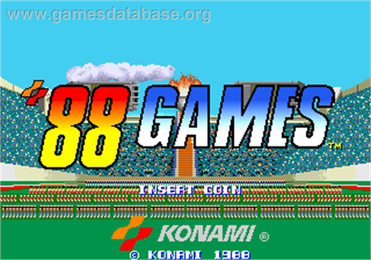 '88 Games - Arcade - Artwork - Title Screen