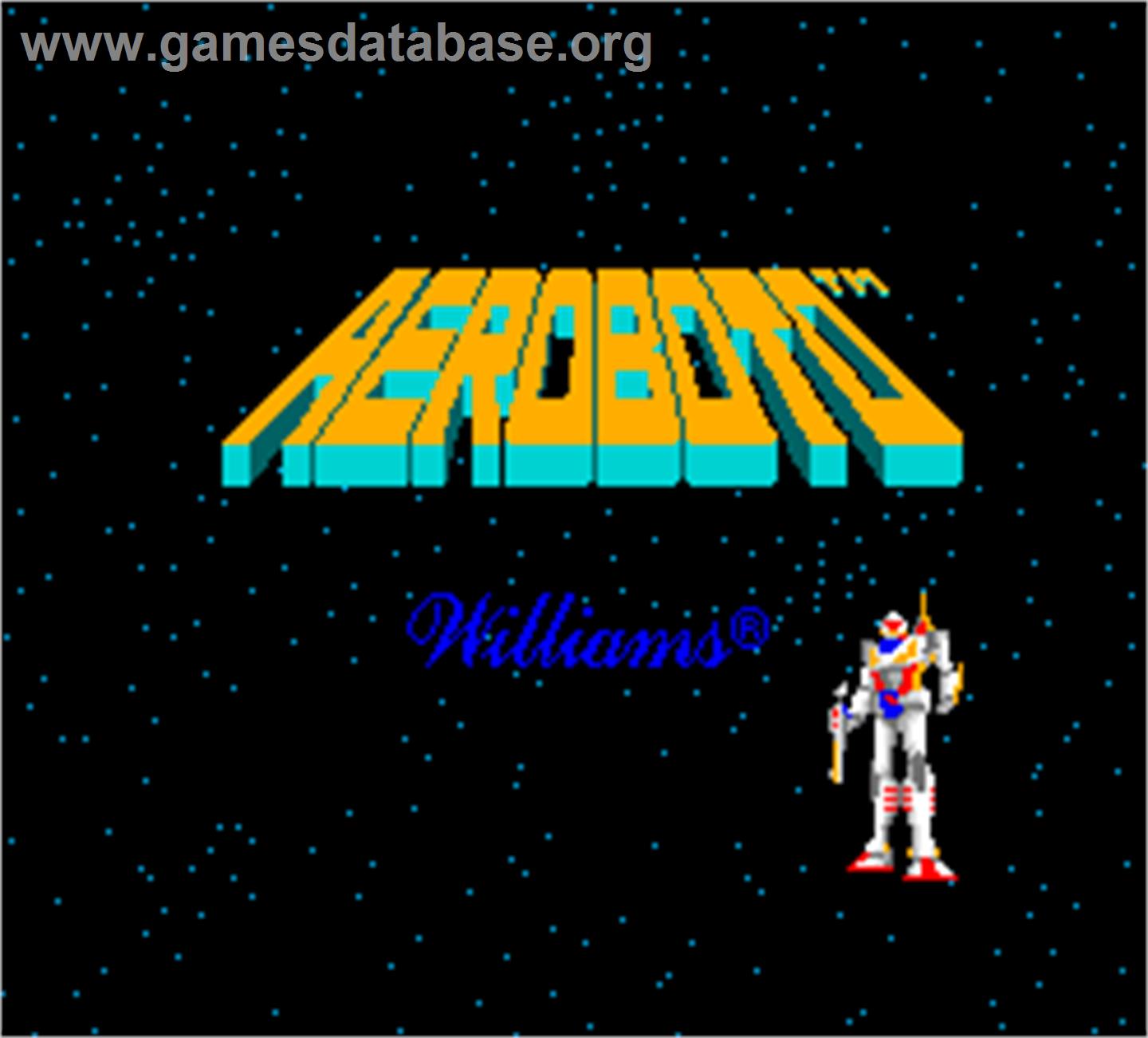 Aeroboto - Arcade - Artwork - Title Screen