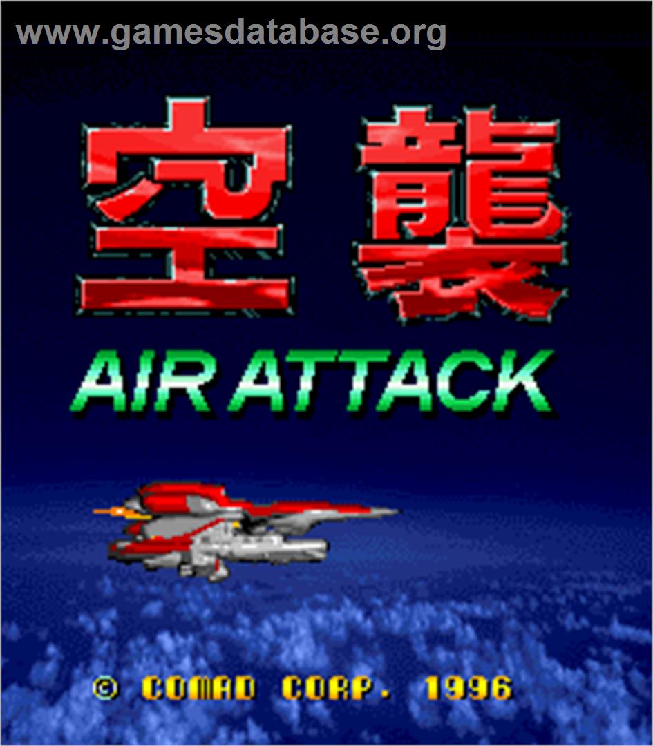 Air Attack - Arcade - Artwork - Title Screen