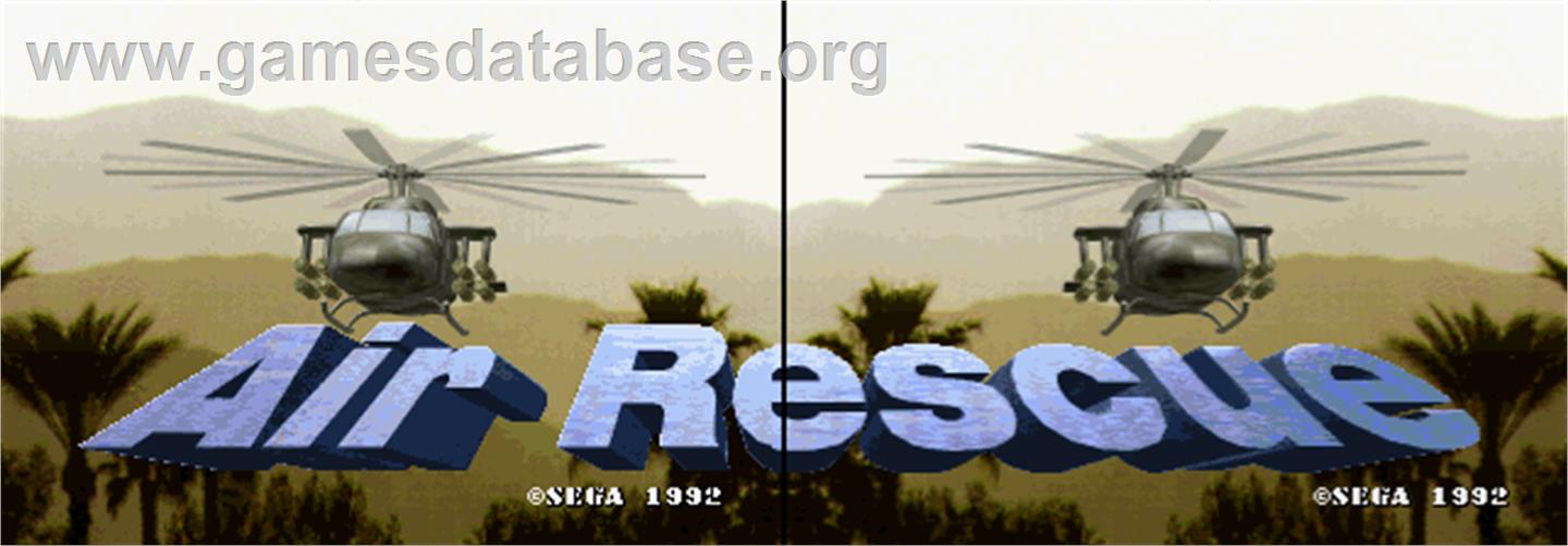 Air Rescue - Arcade - Artwork - Title Screen