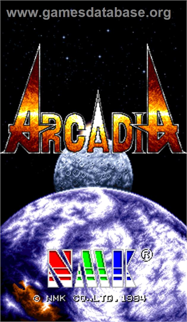 Arcadia - Arcade - Artwork - Title Screen