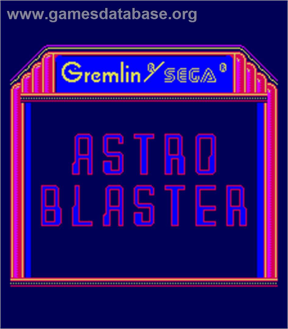 Astro Blaster - Arcade - Artwork - Title Screen