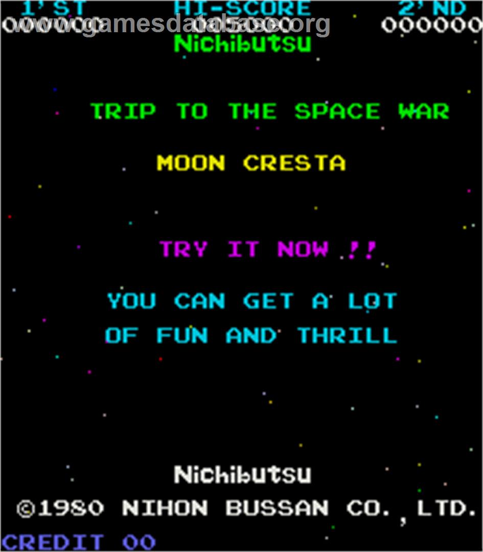 Ataque Androide - Moon Cresta - Arcade - Artwork - Title Screen