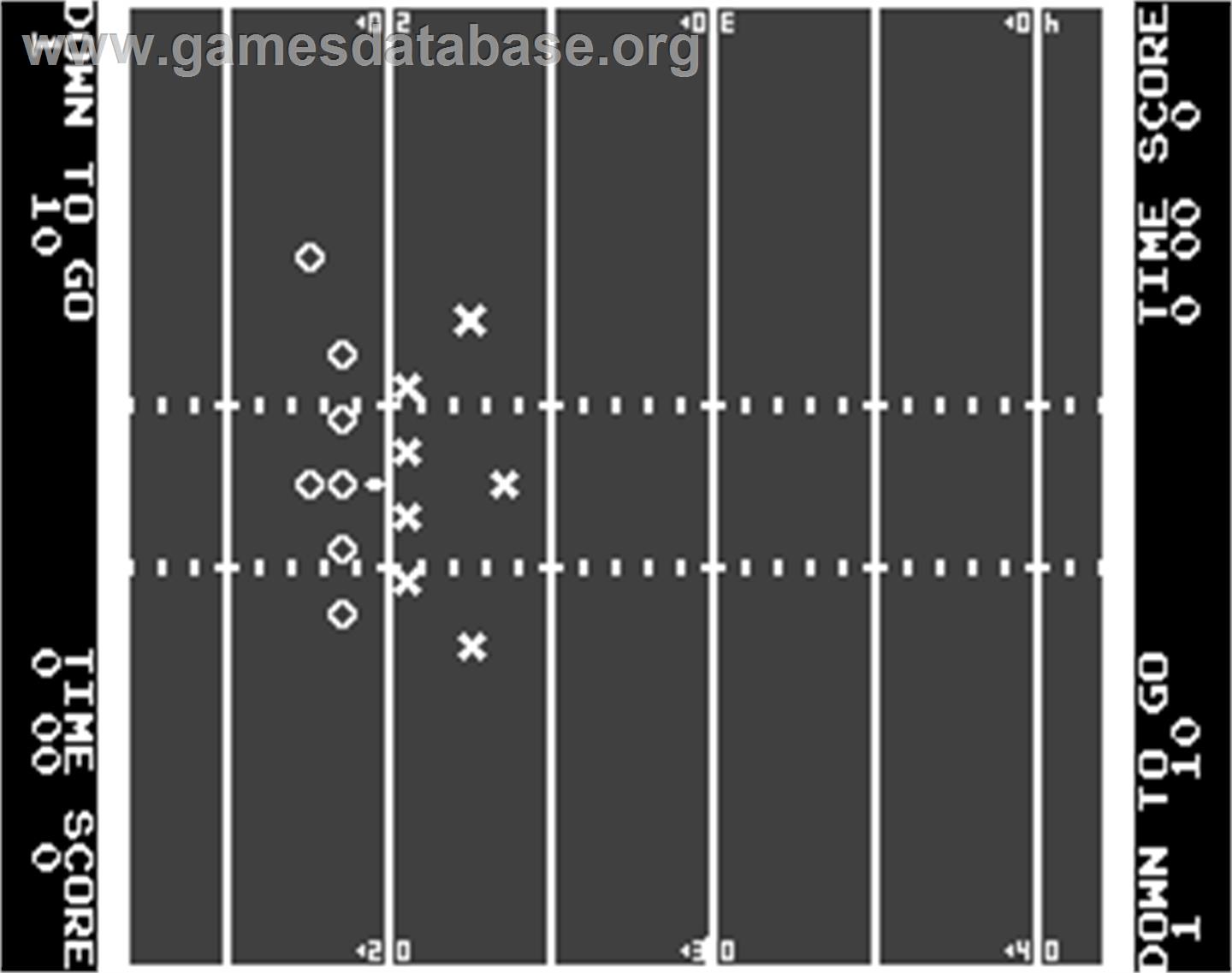 Atari 4 Player Football - Arcade - Artwork - Title Screen