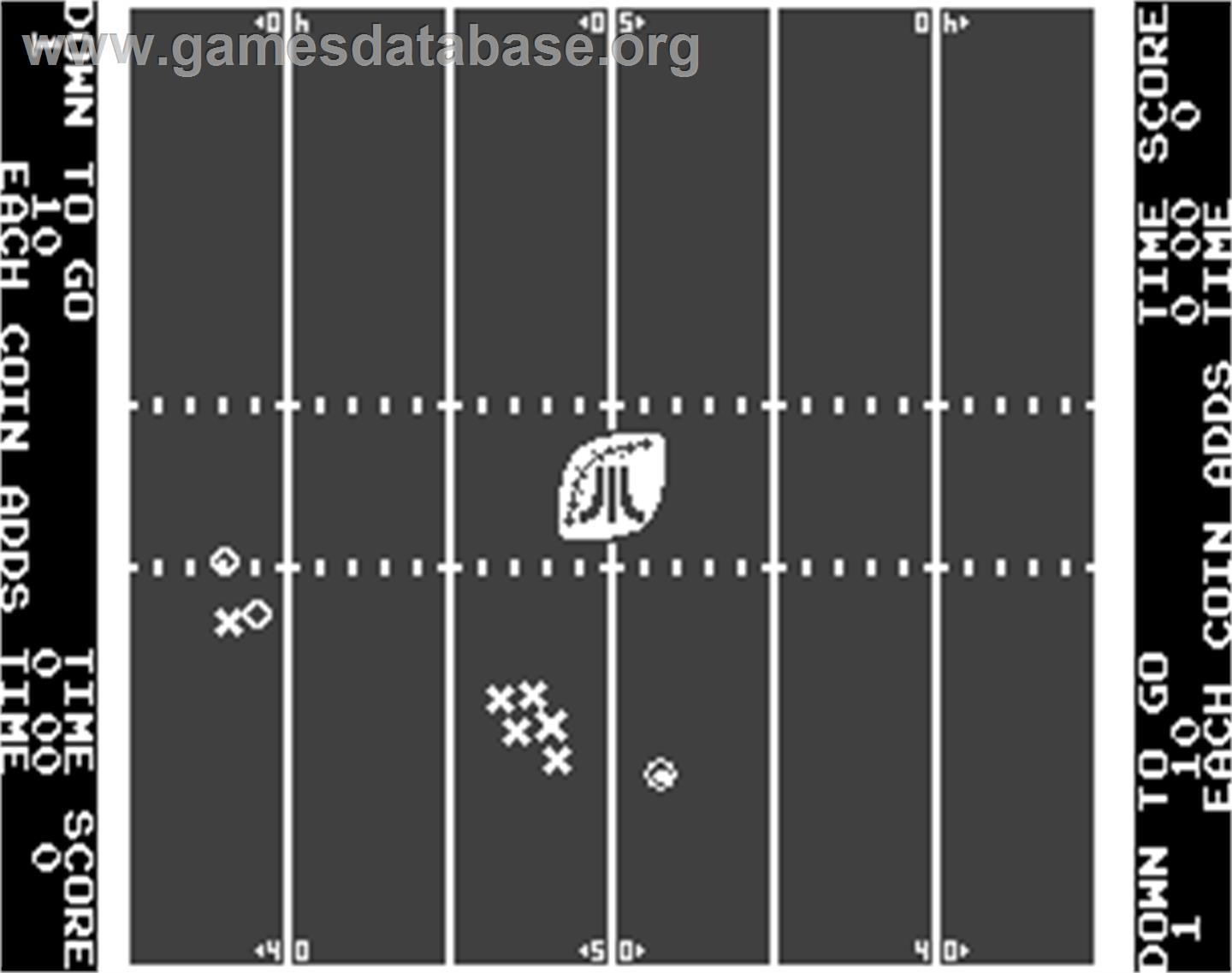Atari Football II - Arcade - Artwork - Title Screen