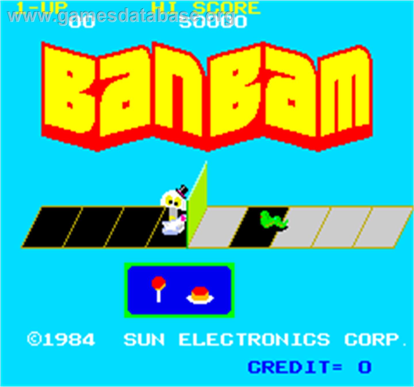 BanBam - Arcade - Artwork - Title Screen