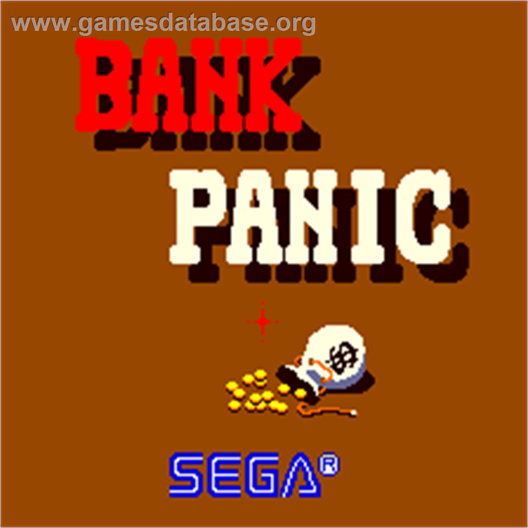 Bank Panic - Arcade - Artwork - Title Screen